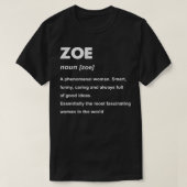 T-shirt Nom du zoom (Design devant)