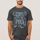 T-shirt Nom et numéro Retour Imprimer Cool comme Puck Hock (Devant)