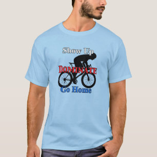 T-shirt Nom et numéro sur le dos Chemise cycliste sérieuse