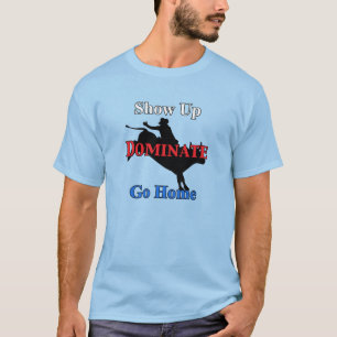 T-shirt Nom et numéro sur le dos Sérieux Bull Riders
