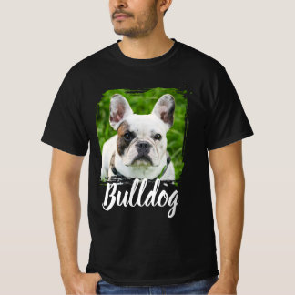 T-shirt Nom et photo de compagnie avec une typographie mod