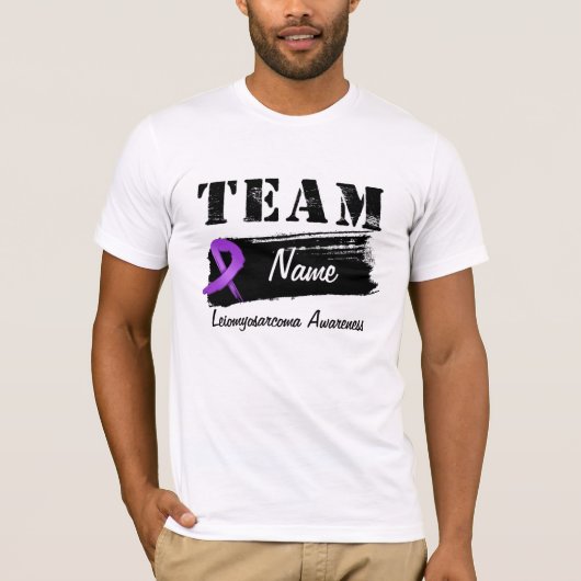 T-shirt Nom fait sur commande d'équipe (Devant)