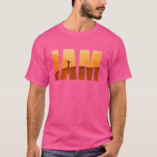 T-shirt Nom hébreu de DIEU IAM Yahweh foi chrétienne Jesu