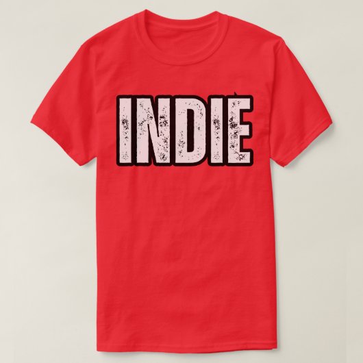 T-shirt Nom Indie Cadeau Anniversaire des Fêtes (Design devant)