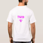T-shirt Nom jumeau (Dos)