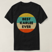 T-shirt Nom Karlee (Design devant)