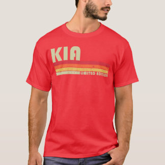 T-shirt Nom KIA Personnalisé Rétro Vintage 80s 90s Anniver