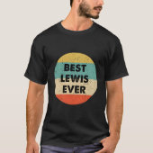 T-shirt Nom Lewis (Devant)