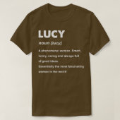 T-shirt Nom Lucy (Design devant)