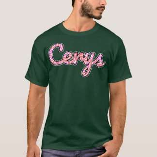 T-shirt Nom manuscrit Cerys