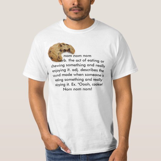 T-shirt Nom Nom Nom ! (Devant)