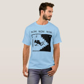 T-shirt Nom. Nom. Nom. (Devant entier)