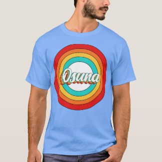 T-shirt Nom Osuna Chemise Vintage Cercle Osuna