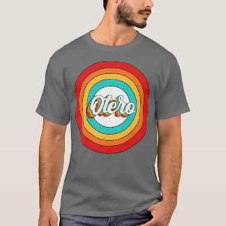 T-shirt Nom Otero Chemise Vintage Cercle Otero