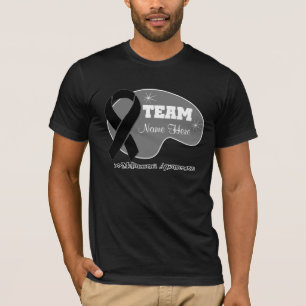 T-shirt Nom personnalisé d'équipe - mélanome