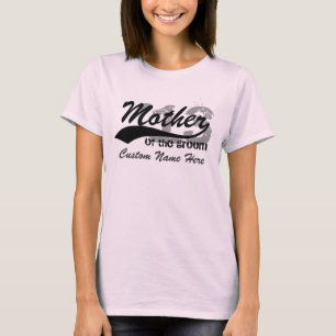 T-shirt Nom personnalisé et année Mère de la chemise de ch