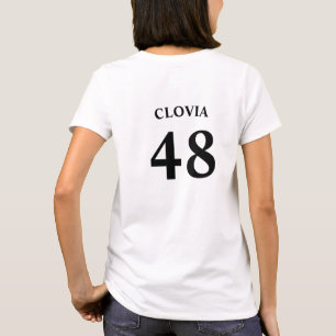 T-shirt Nom personnalisé et numéro Jersey