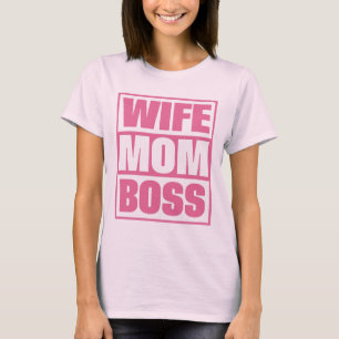 T-shirt Nom personnalisé Femme - Maman - Patron