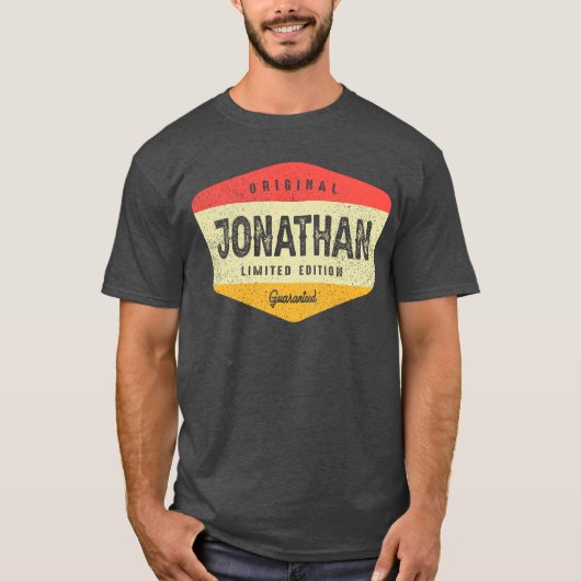 T-shirt Nom personnalisé Jonathan - Jonathan (Devant)