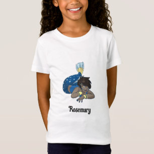 T-Shirt Nom personnalisé Lady mermaid