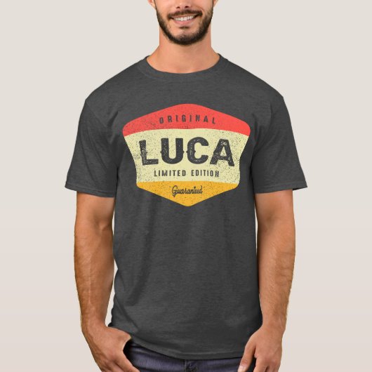 T-shirt Nom personnalisé Luca - Luca (Devant)