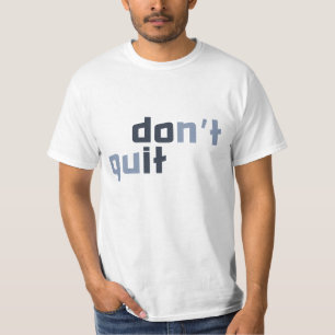 T-shirt Nom personnalisé "Ne quittez pas"