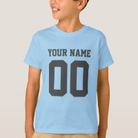 Nom personnalisé Numéro Enfants Football Jersey Sh