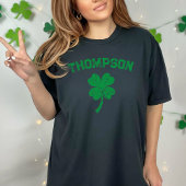 T-shirt Nom personnalisé St Patrick's Day Party