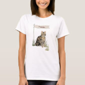 T-shirt Nom personnalisé Tablet PC (Devant)