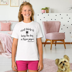 T-shirt Nom personnalisé Typographie Cute Funny Holiday Ma