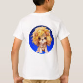 T-shirt Nom personnel Astrologie Signe zodiaque Leo avant  (Dos)