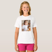 T-shirt Nom photo et script de soeur (Devant entier)