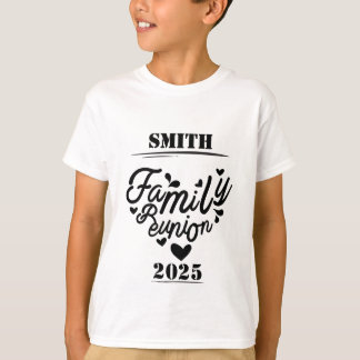 T-shirt [Nom] Réunion de famille - [Année]