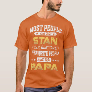T-shirt Nom SAN Mon peuple favori m'appelle Papa