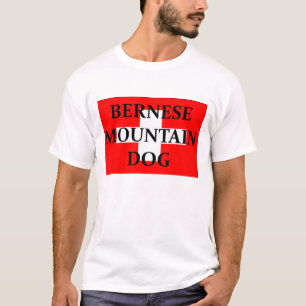 T-shirt nom Suisse flag.png de chien de mt de jujubes