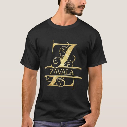 T-shirt Nom Zavala (Devant)