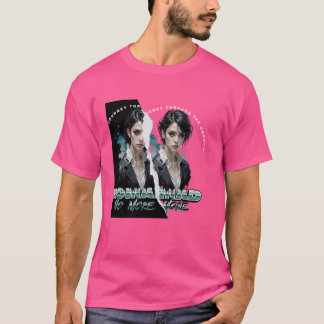 T-shirt Nomad No More, double exposition de la triste fill