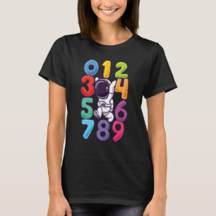 T-shirt Nombre Calculateur d'apprentissage costume match j