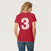 T-shirt Nombre chic 3 (Dos entier)
