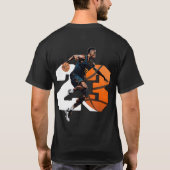 T-shirt Nombre de basket-ball 23 (Dos)