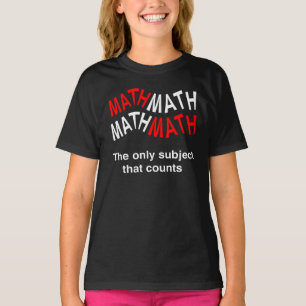 T-shirt Nombre de maths Wavy