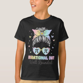 T-shirt Nombre Pi Irrationnel Mais Bien Rond Prof De Maths