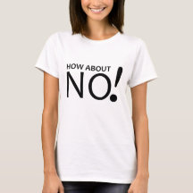 T-shirt Non !