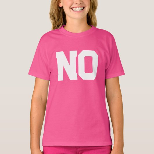 T-SHIRT NON (Devant)