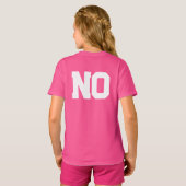 T-SHIRT NON (Dos entier)