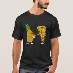 T-shirt Non à l'ananas sur Pizza Cute Pizza Pizza Hate