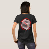 T-SHIRT NON À L'I.C.E. (Dos entier)