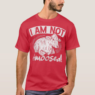 T-shirt Non Amusé Fermier Agricole Vache animale
