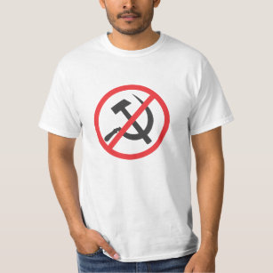 T-shirt Non au communisme ! Non au socialisme ! Non au