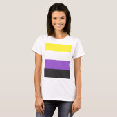 T-shirt non binaire (Devant entier)